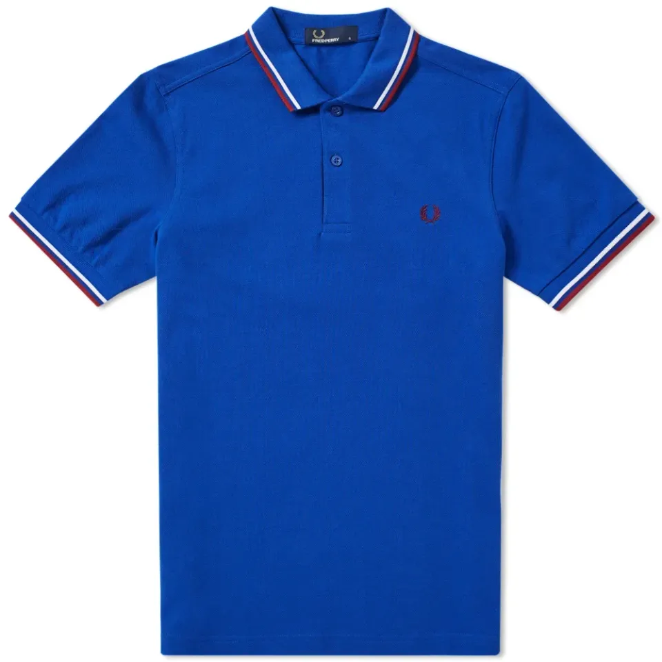 Fred Perry Slim Fit Twin Tipped Polo