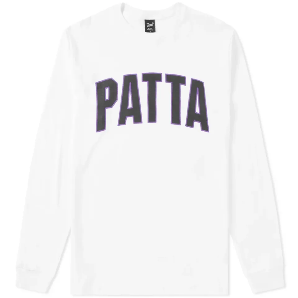 Curve Logo Long Sleeve Tee