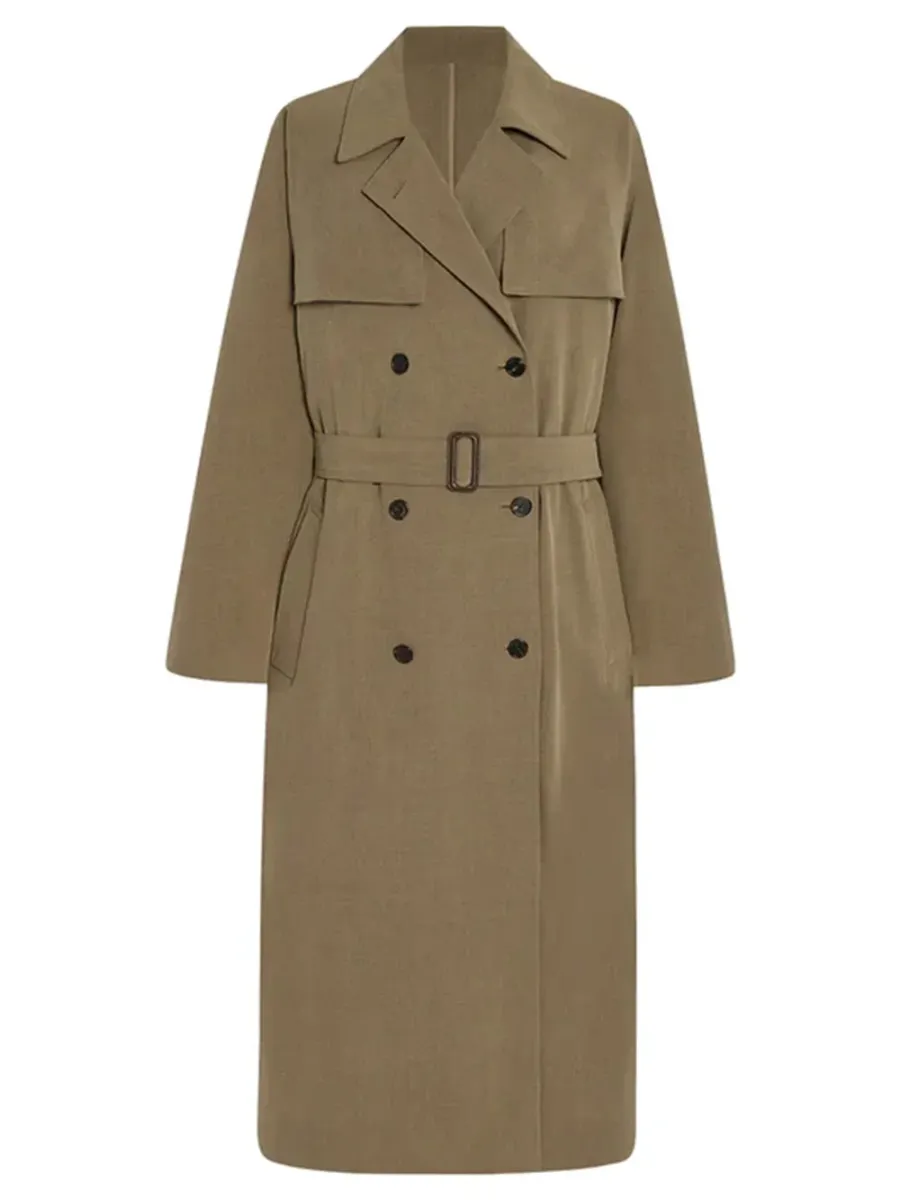 Rhydian Coat Beige Grey