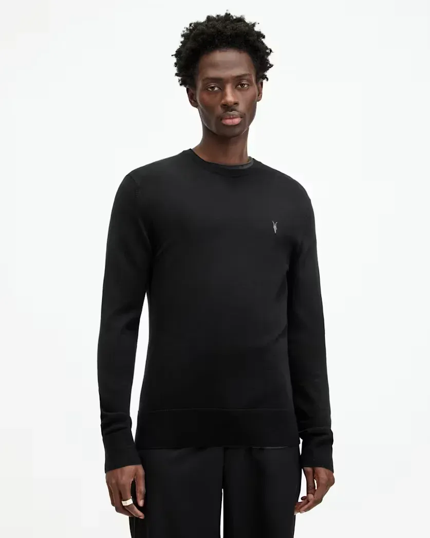 Mode Merino Crew Neck Ramskull Jumper