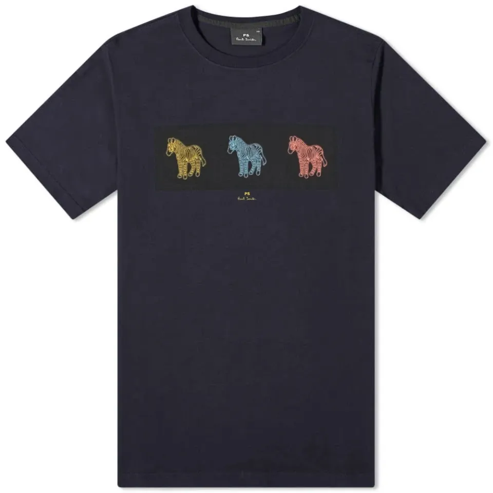 Zebra Block Print T-Shirt