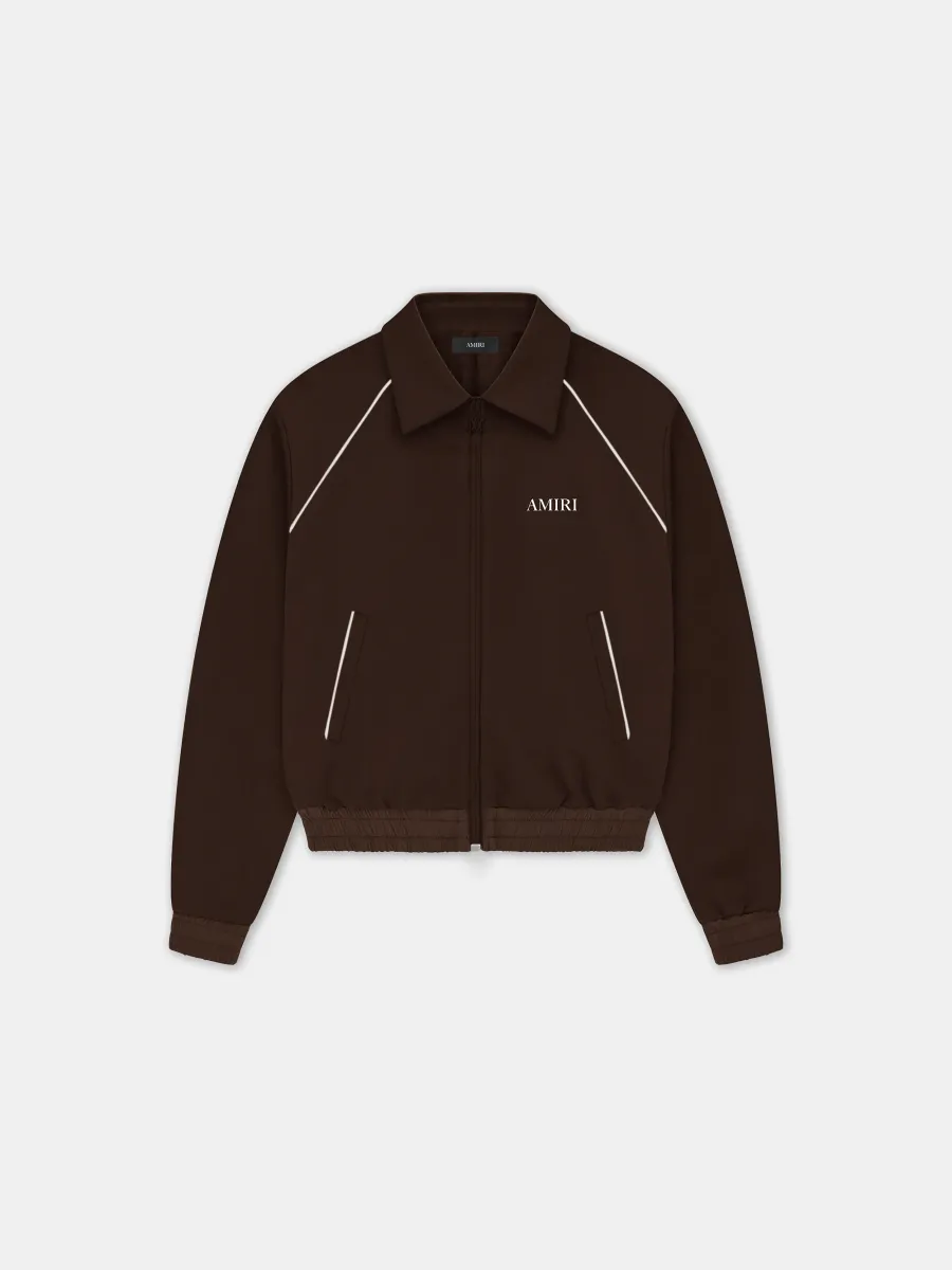 TRACK JACKET - Dark Brown