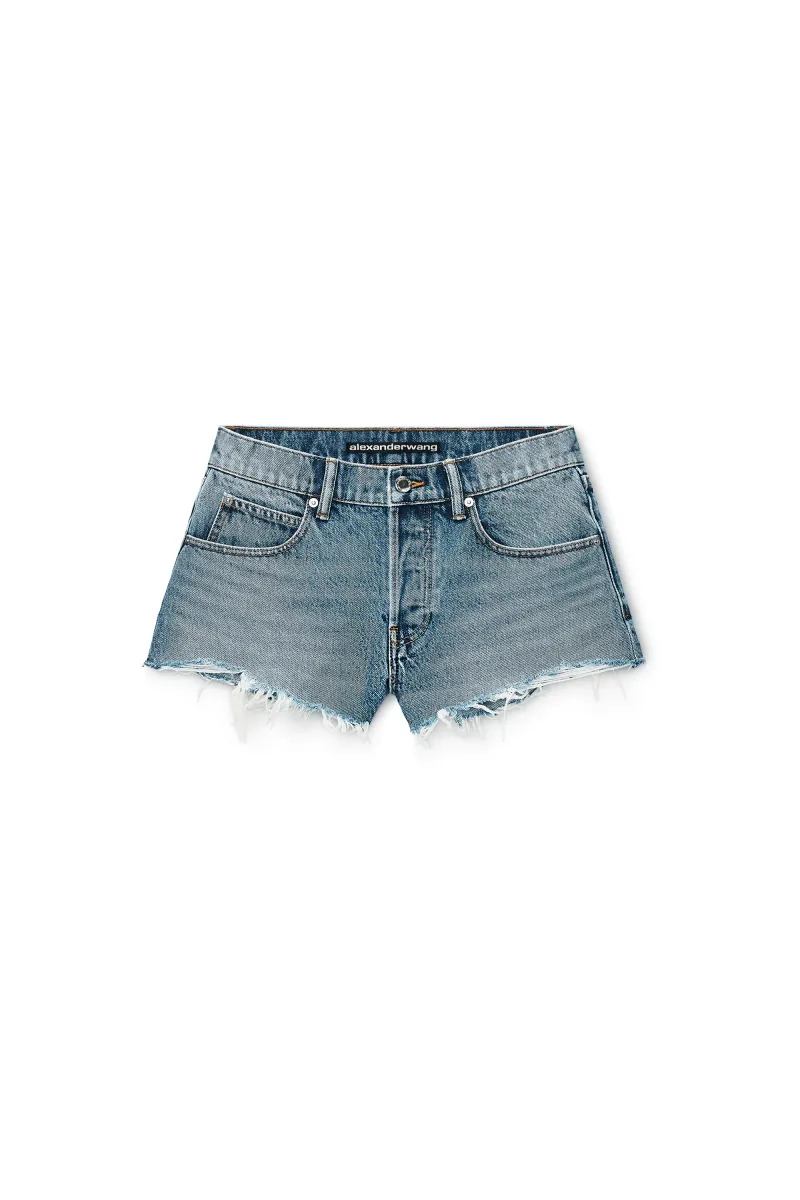 CRYSTAL HOTFIX LOGO POCKET RELAXED SHORT