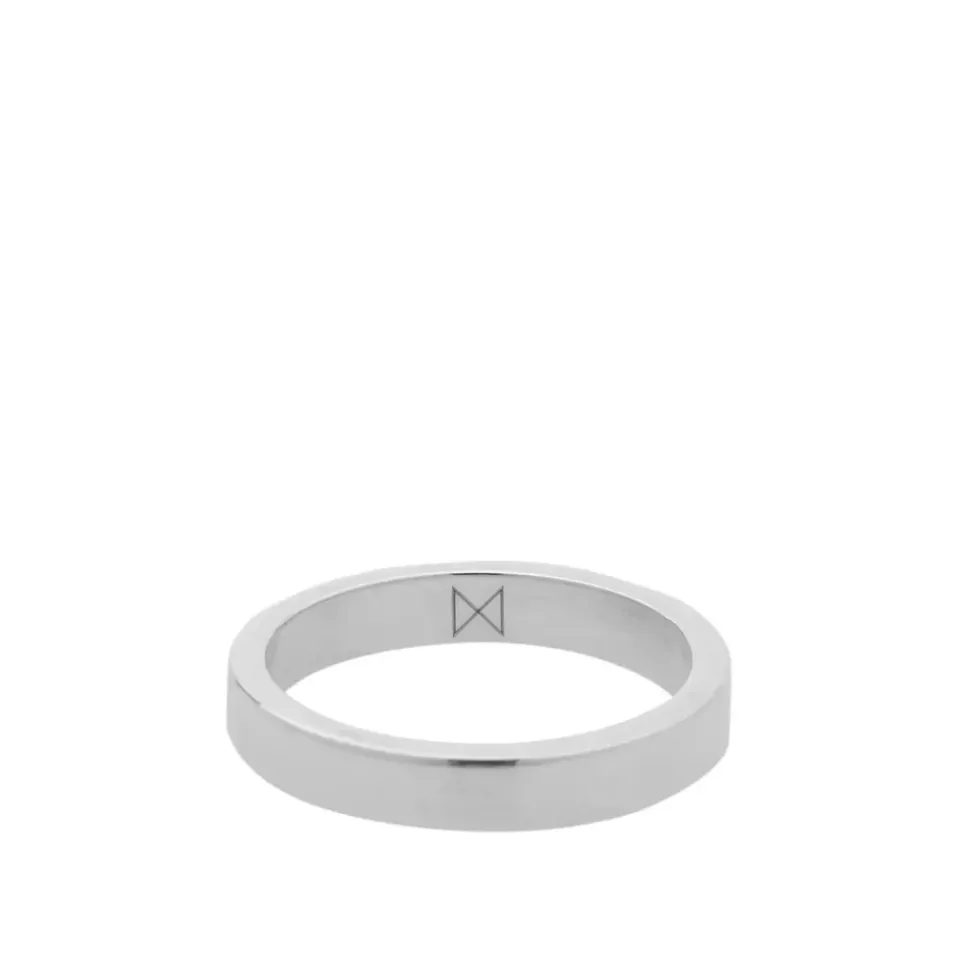 Round Sterling Silver Ring