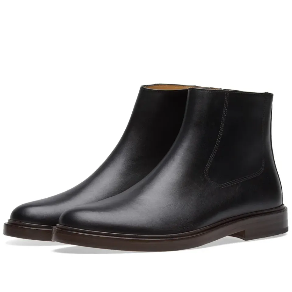 A.P.C. Leonard Leather Boot