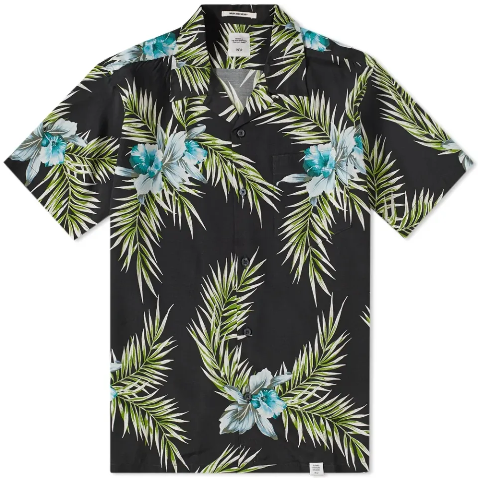 Rogers Open Collar Aloha Shirt