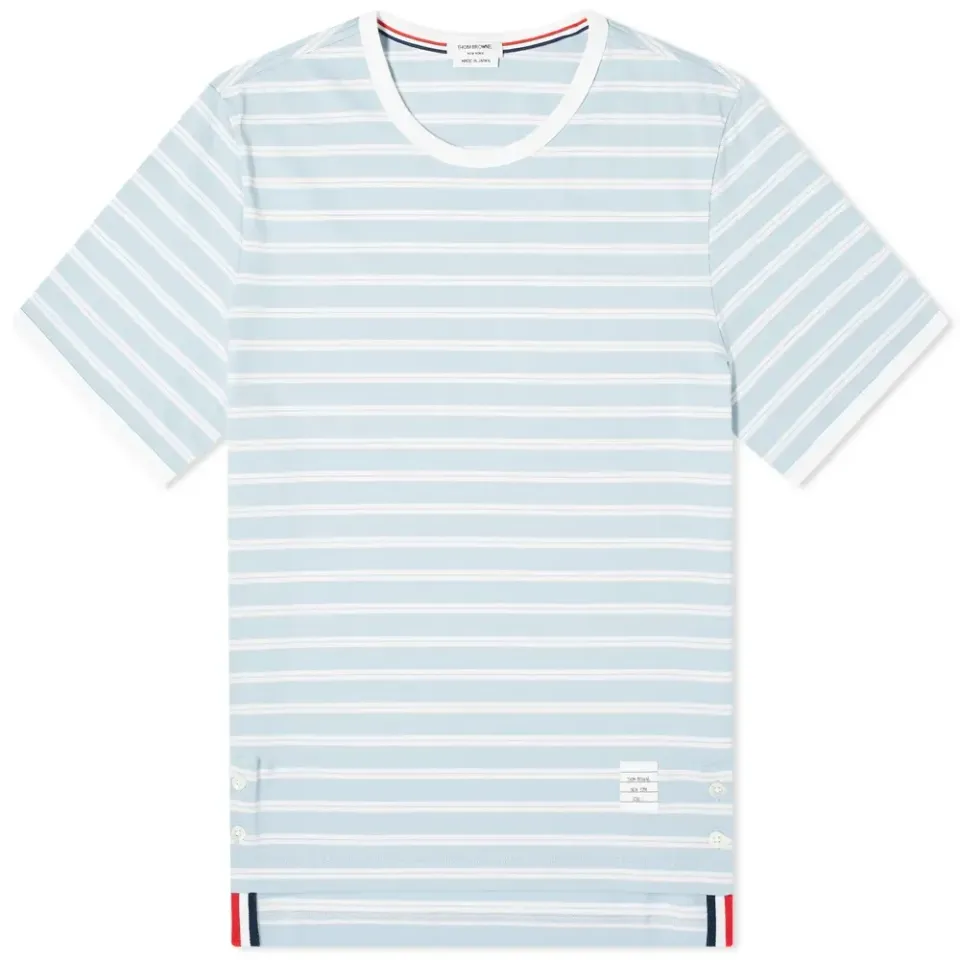 Stripe Patch Logo T-Shirt