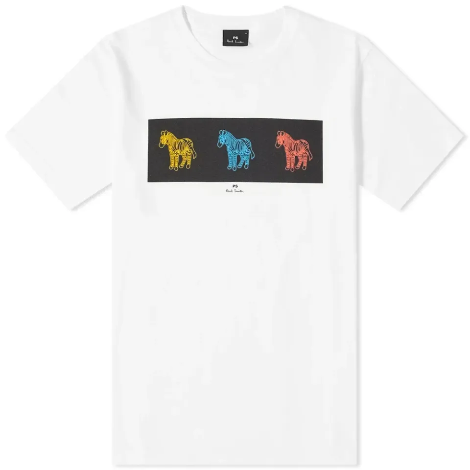 Zebra Block Print T-Shirt