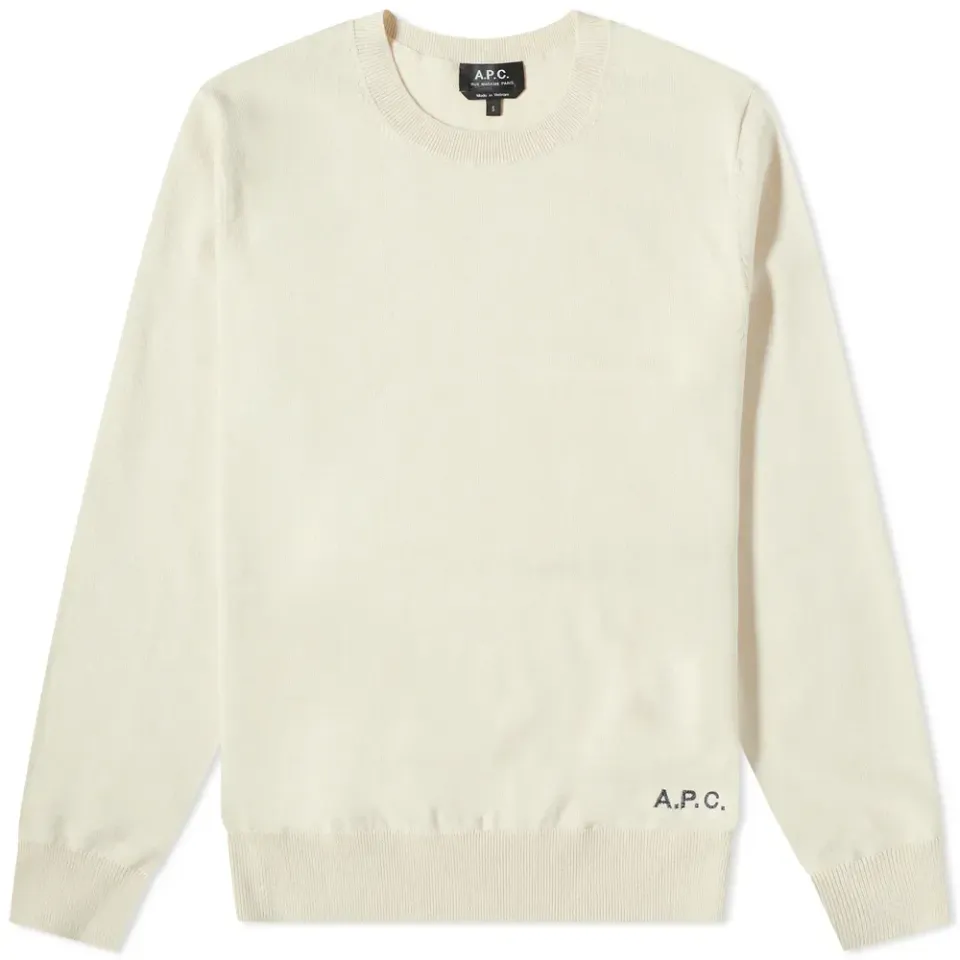 A.P.C. Kit Logo Crew Knit