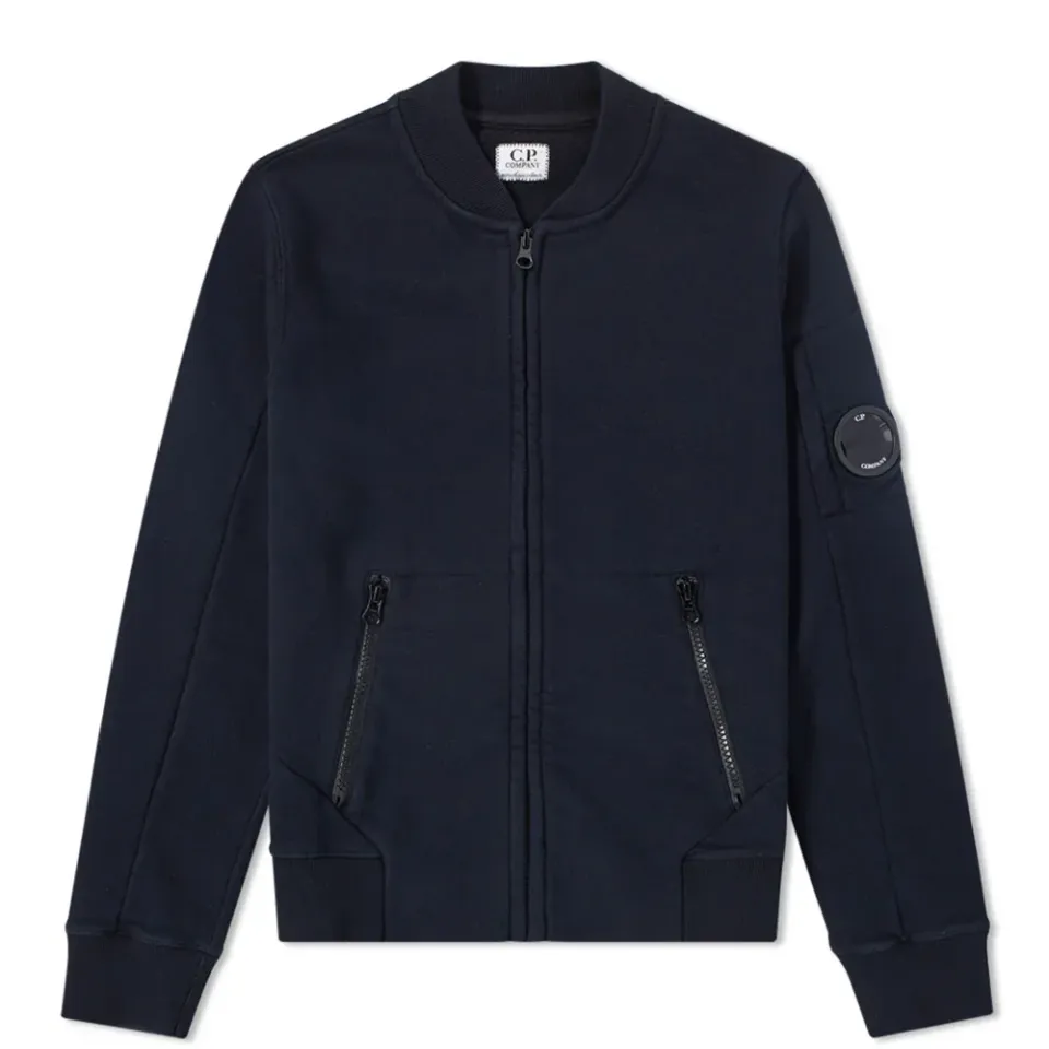 Arm Lens Jersey Zip Bomber