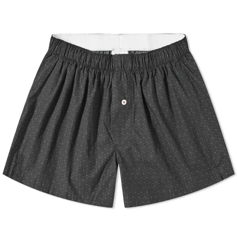 Organic Cotton Cubes Boxer Shorts