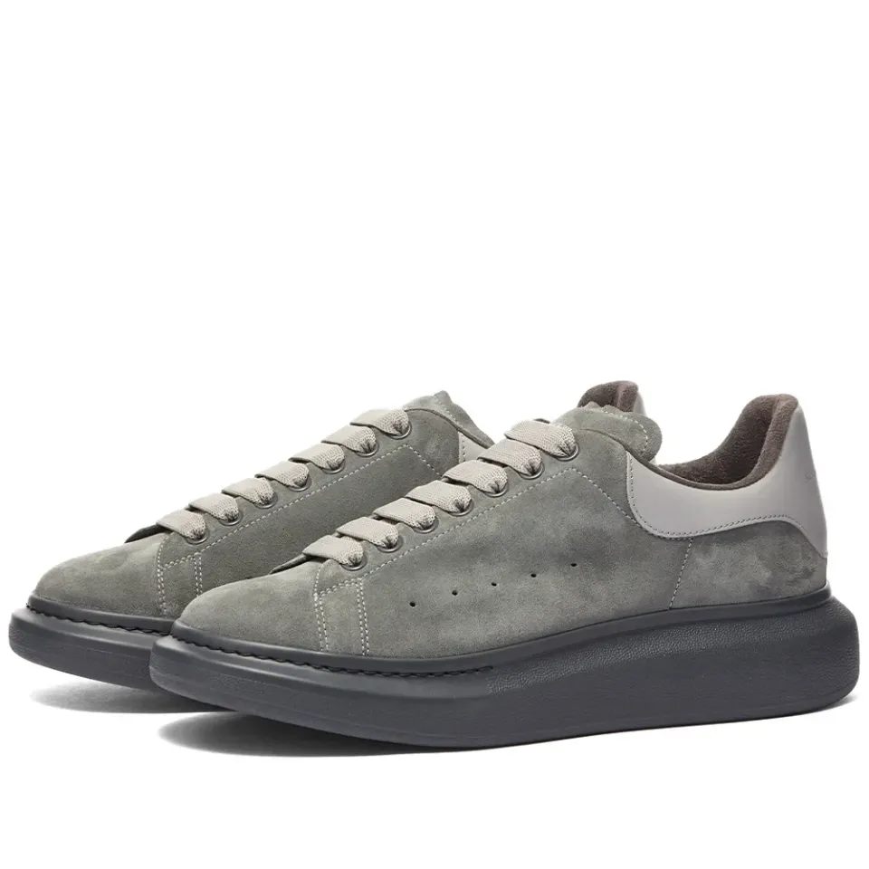 Heel Tab Suede Oversized Sneaker