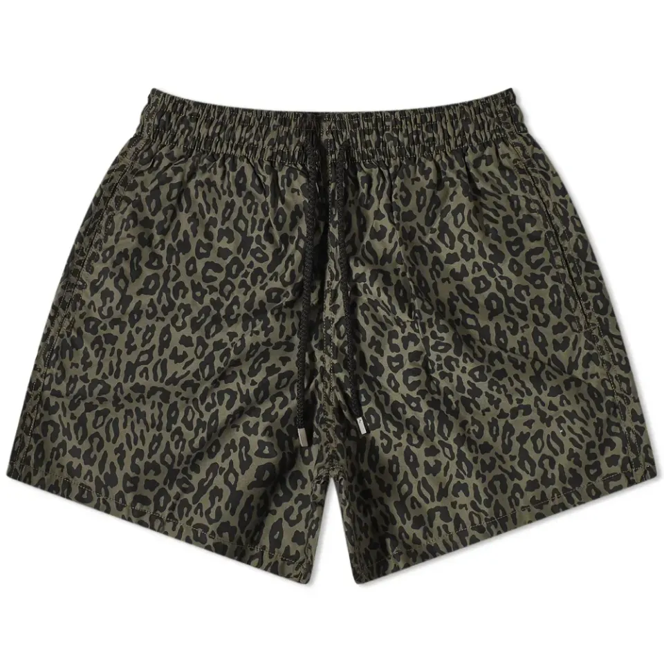 x Vilbrequin Leopard Print Swim Shorts
