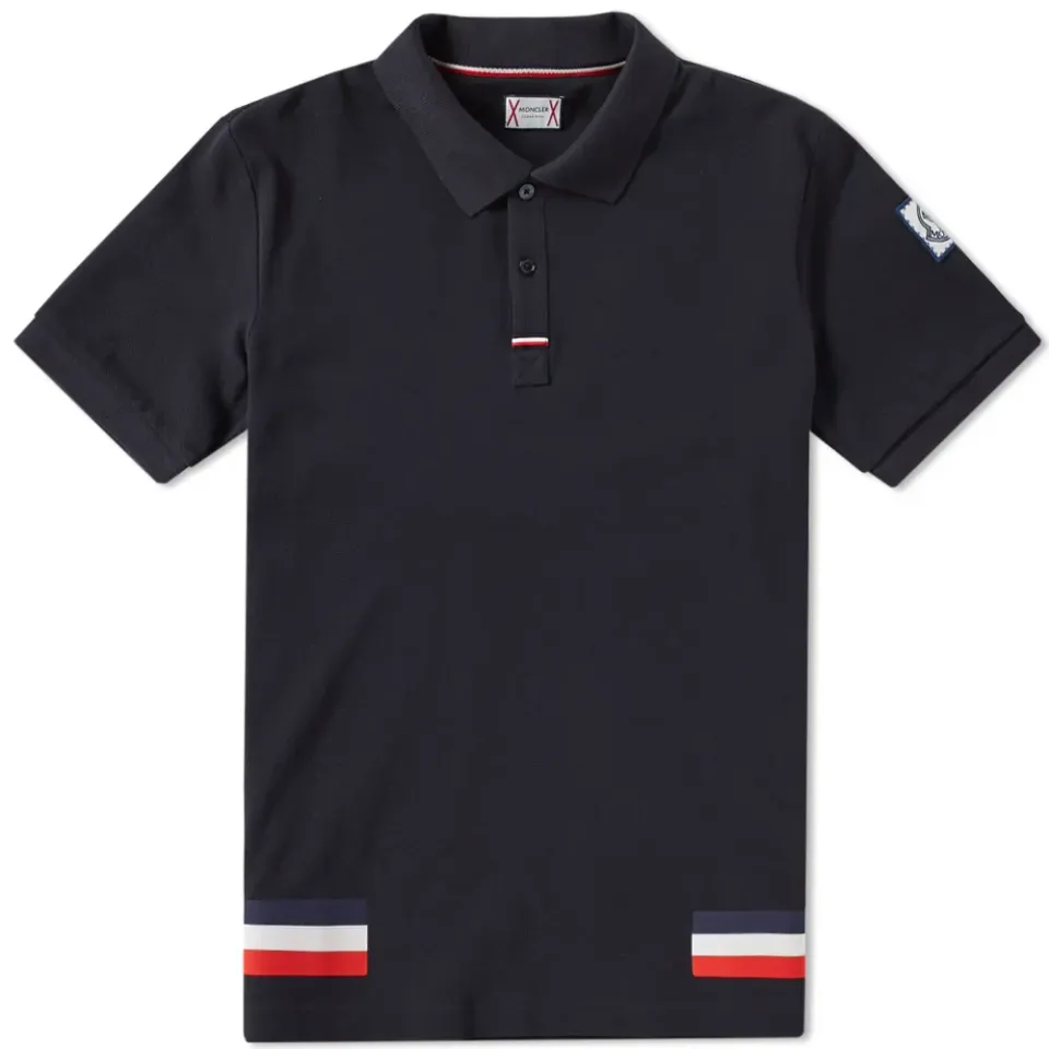 Tricolour Stripe Polo