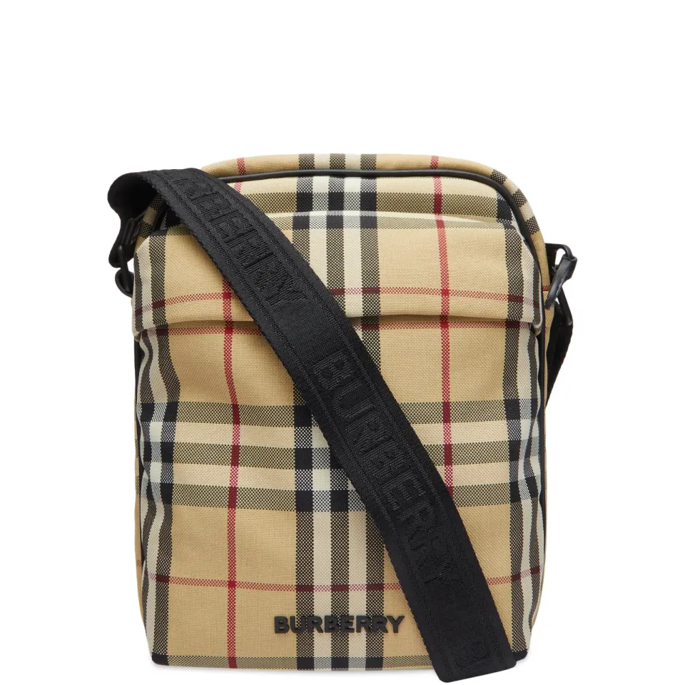 Freddie Check Cross Body Bag