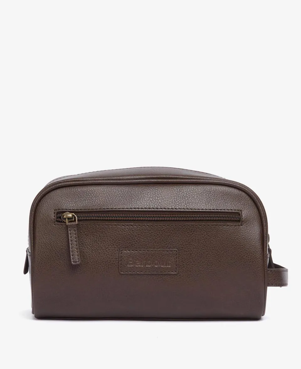 Leather Washbag
