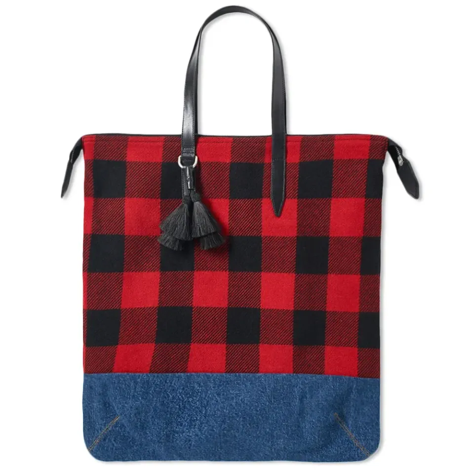 Plaid Tote Bag