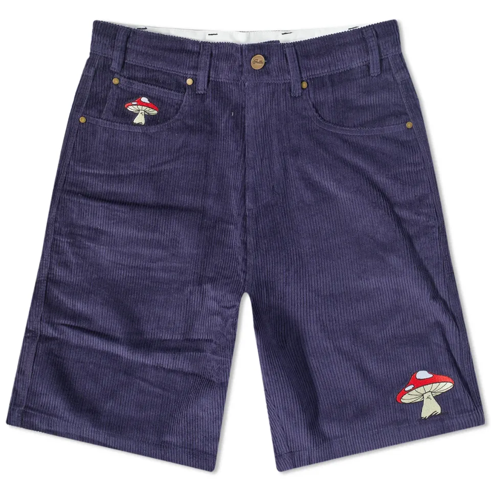 x The Smurfs Mushroom Corduroy Shorts