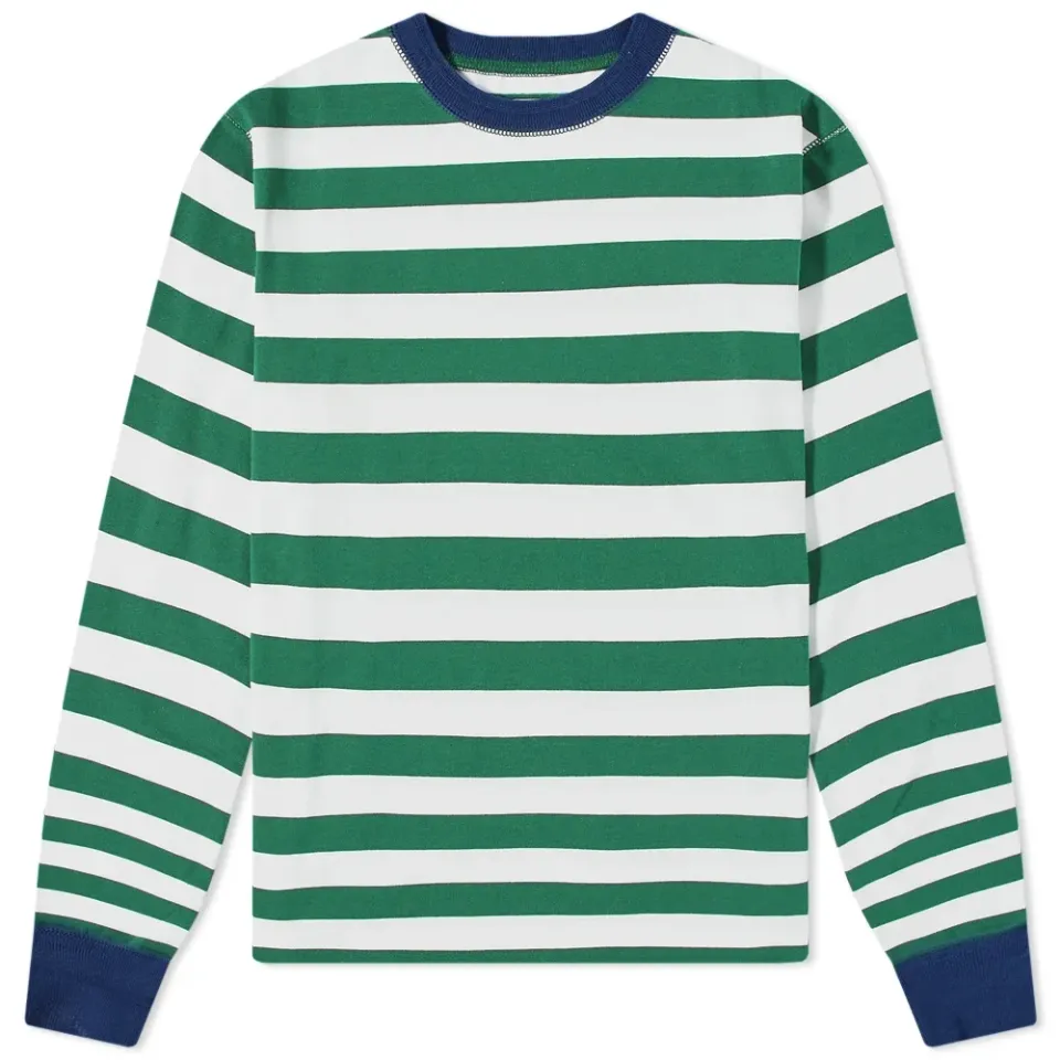 Long Sleeve Stripe Hiking T-Shirt
