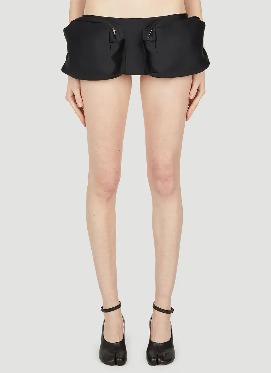 Patch Pocket Mini Skirt