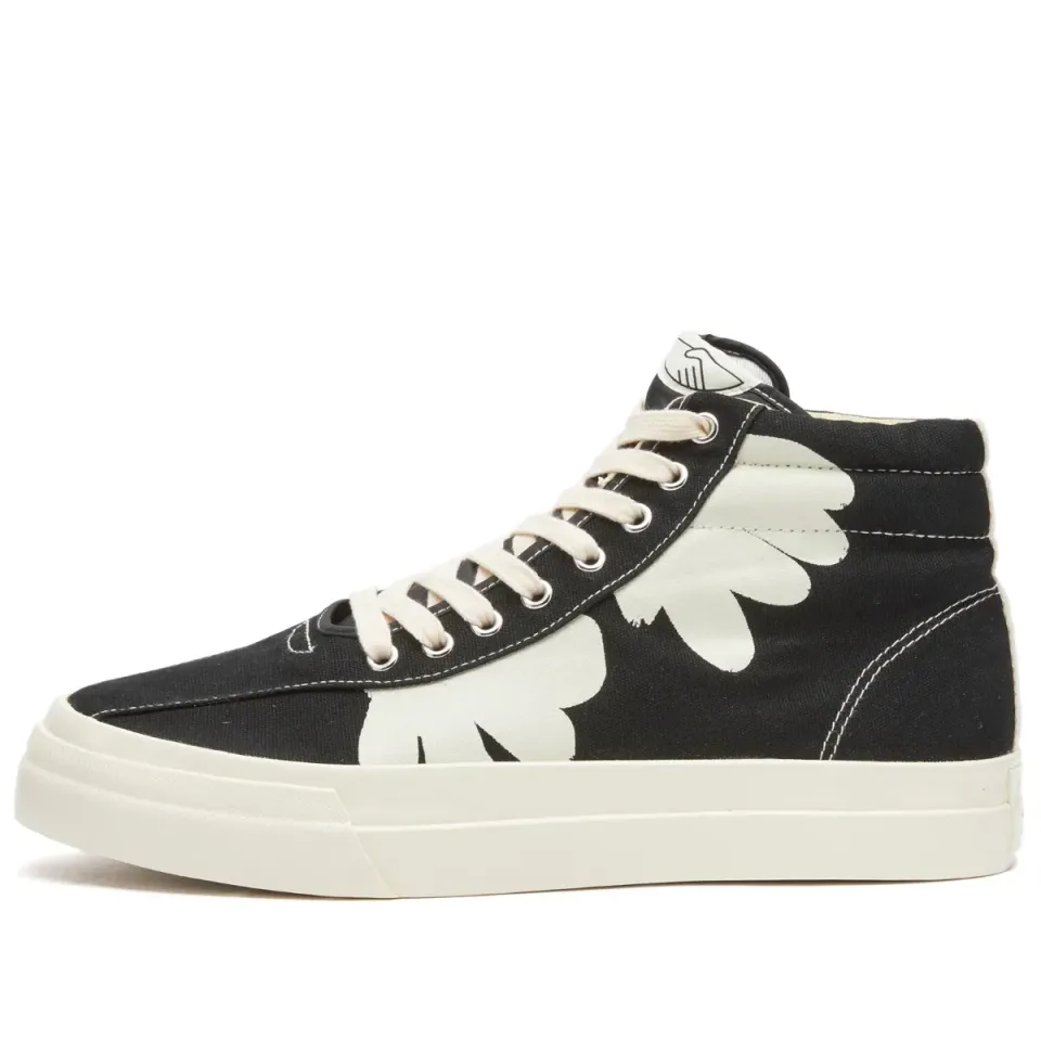 Varden Shroom Hands Print Canvas Hi Top