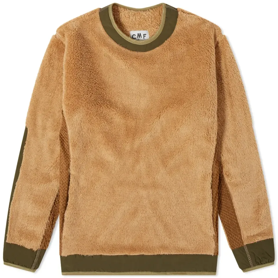 Long Sleeve Warm Up Fleece T-Shirt
