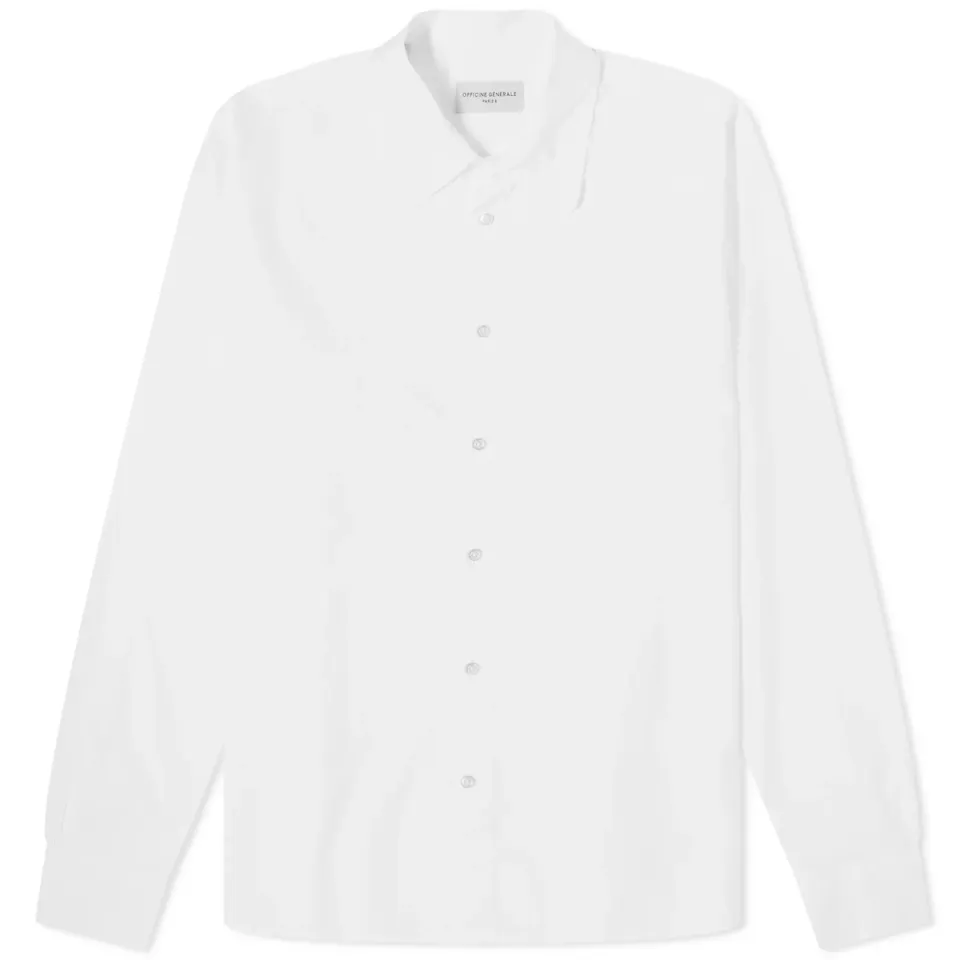 Officine Générale Dustin Poplin Shirt