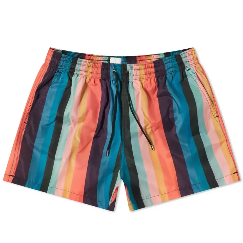 Artist Stripe Swim Shorts