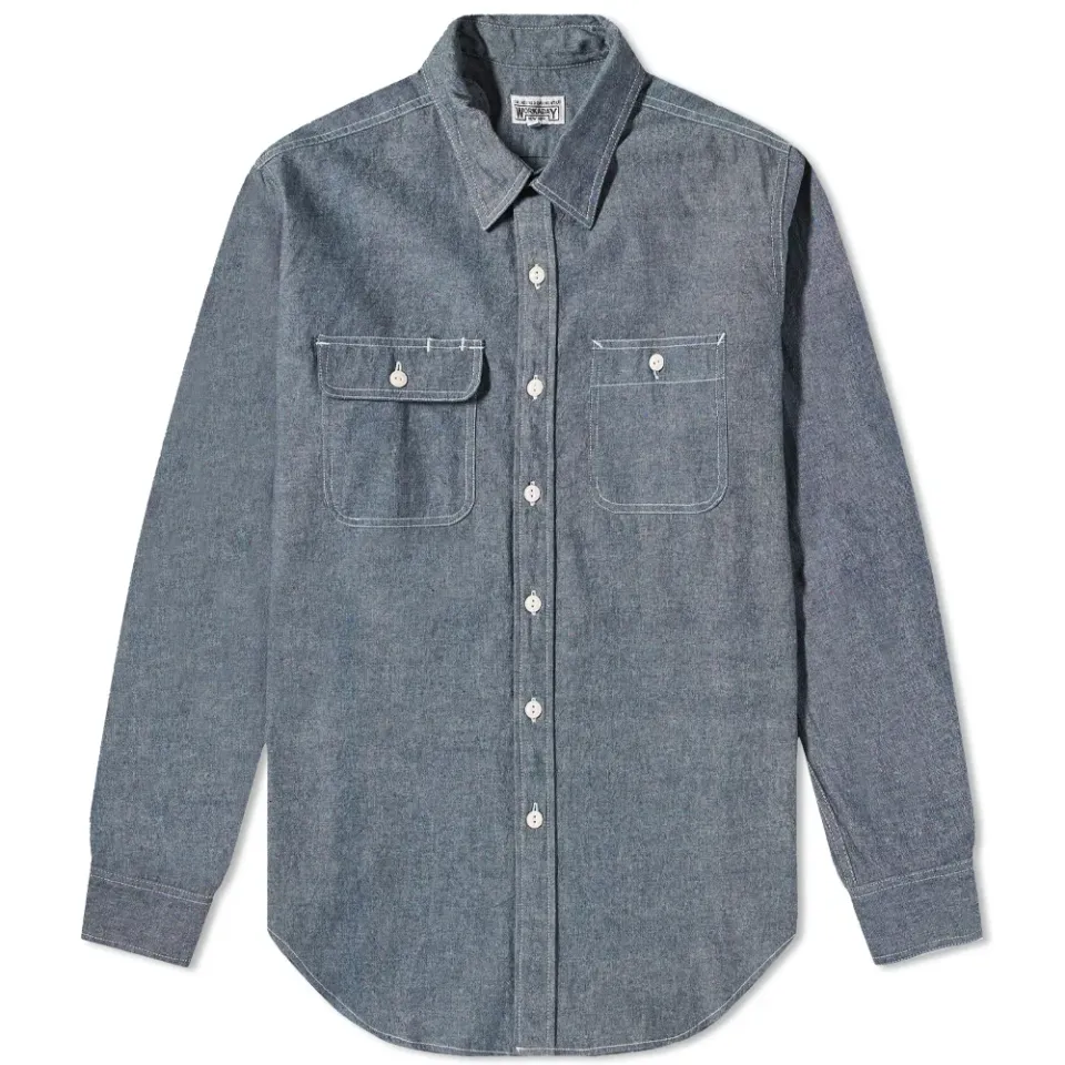 Chambray Utility Shirt