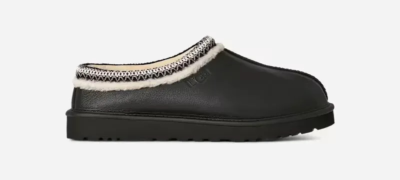 Tasman Noir, Leather/Polyester/Wool