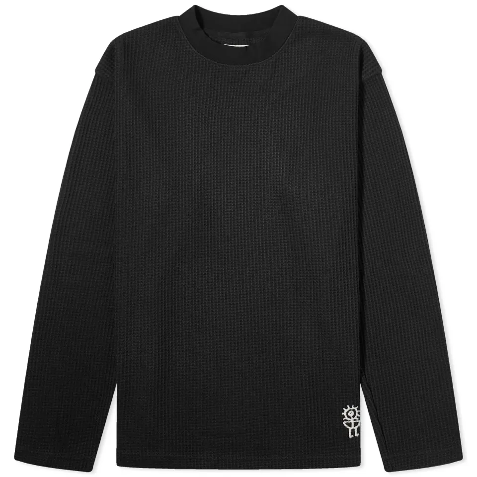 Sungod Waffle Crew Sweat
