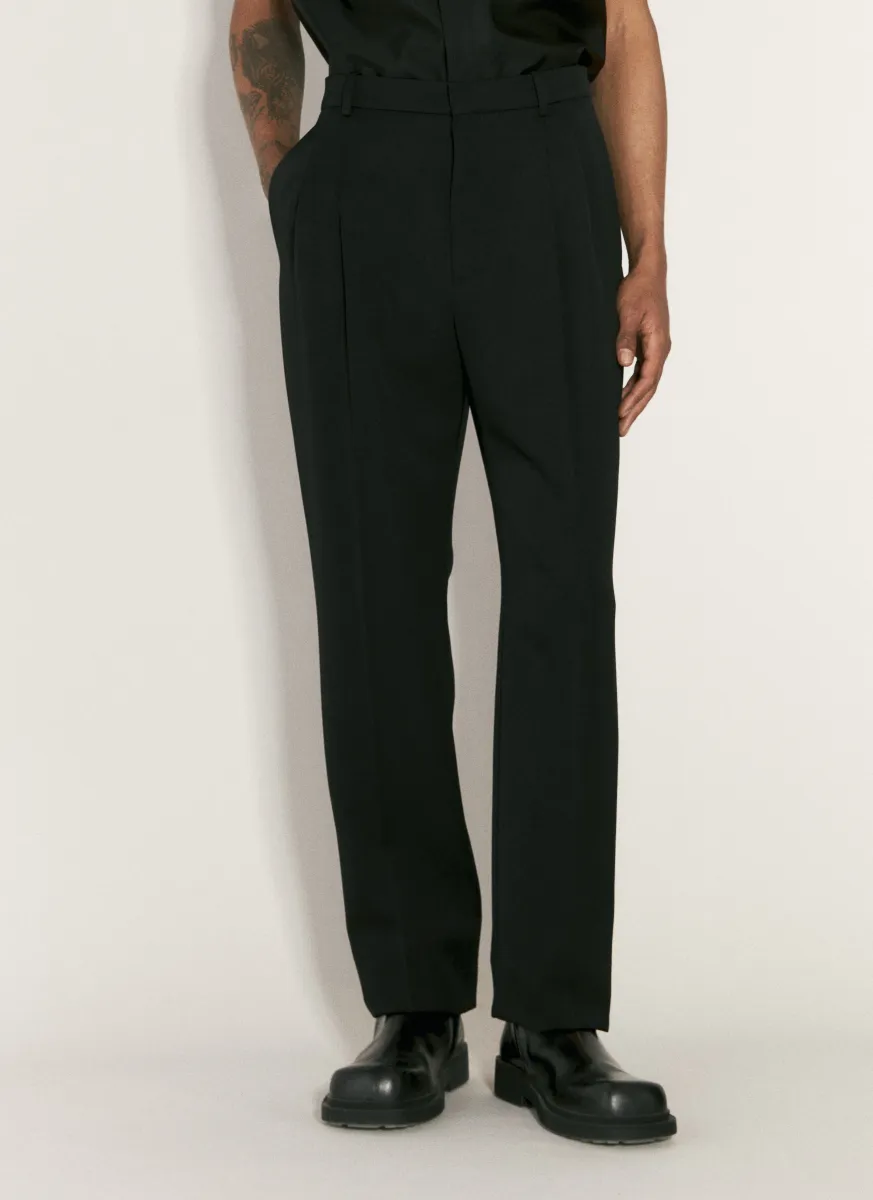High-Waisted Tailored Pants