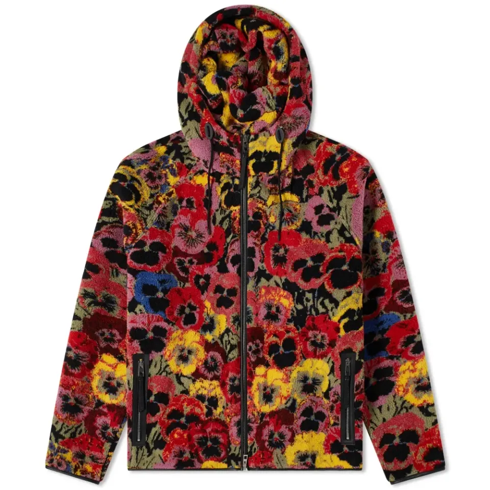 Fleece Pansies Jacket