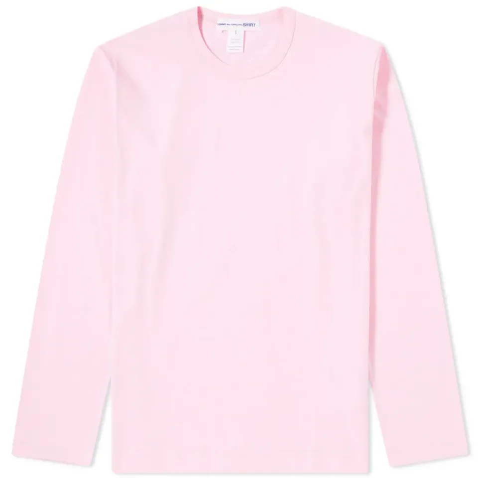 Comme des Garcons SHIRT Long Sleeve Logo Tee