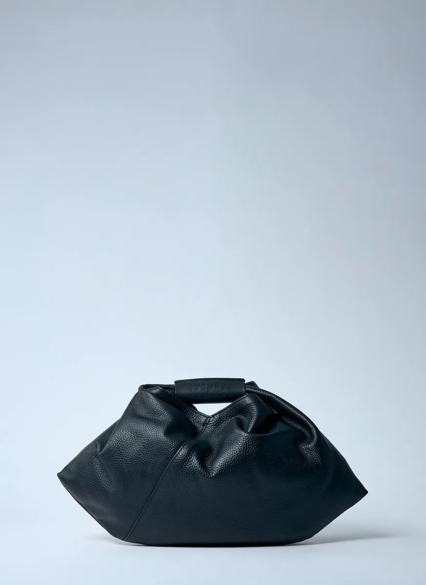 Leather Draped Mini Bag