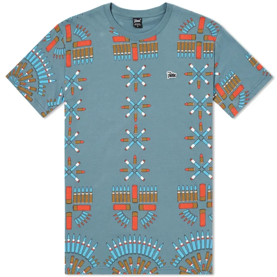All Over Print Bullet Tee