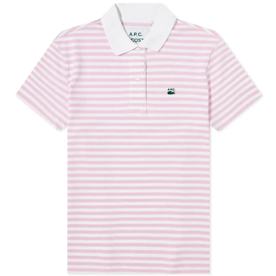A.P.C. x Lacoste Stripe Polo