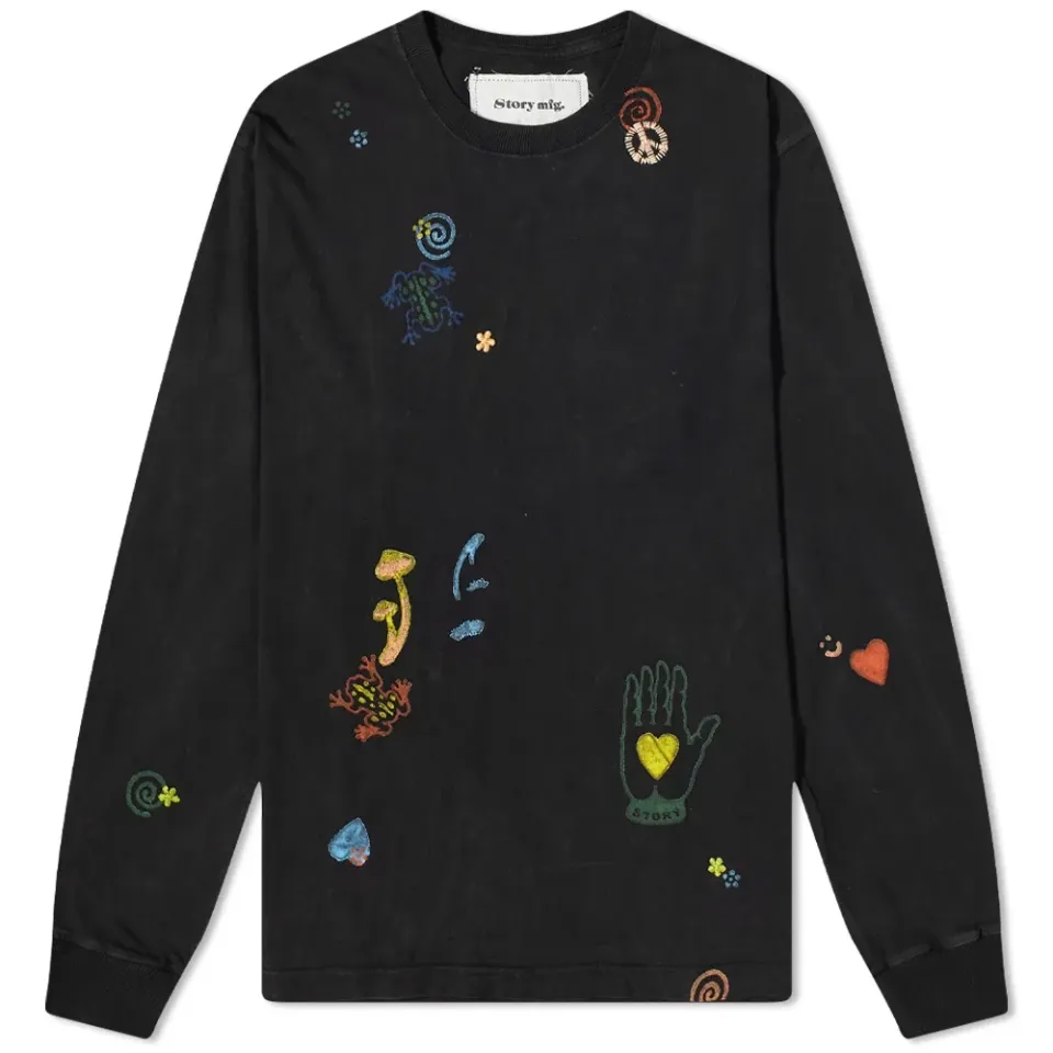 Story mfg. Long Sleeve Nice Trip Grateful T-Shirt