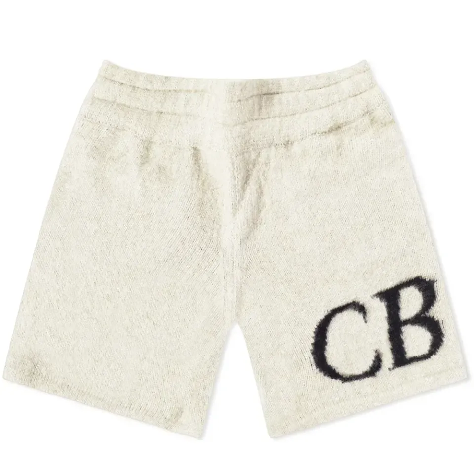 Intarsia Knit Shorts