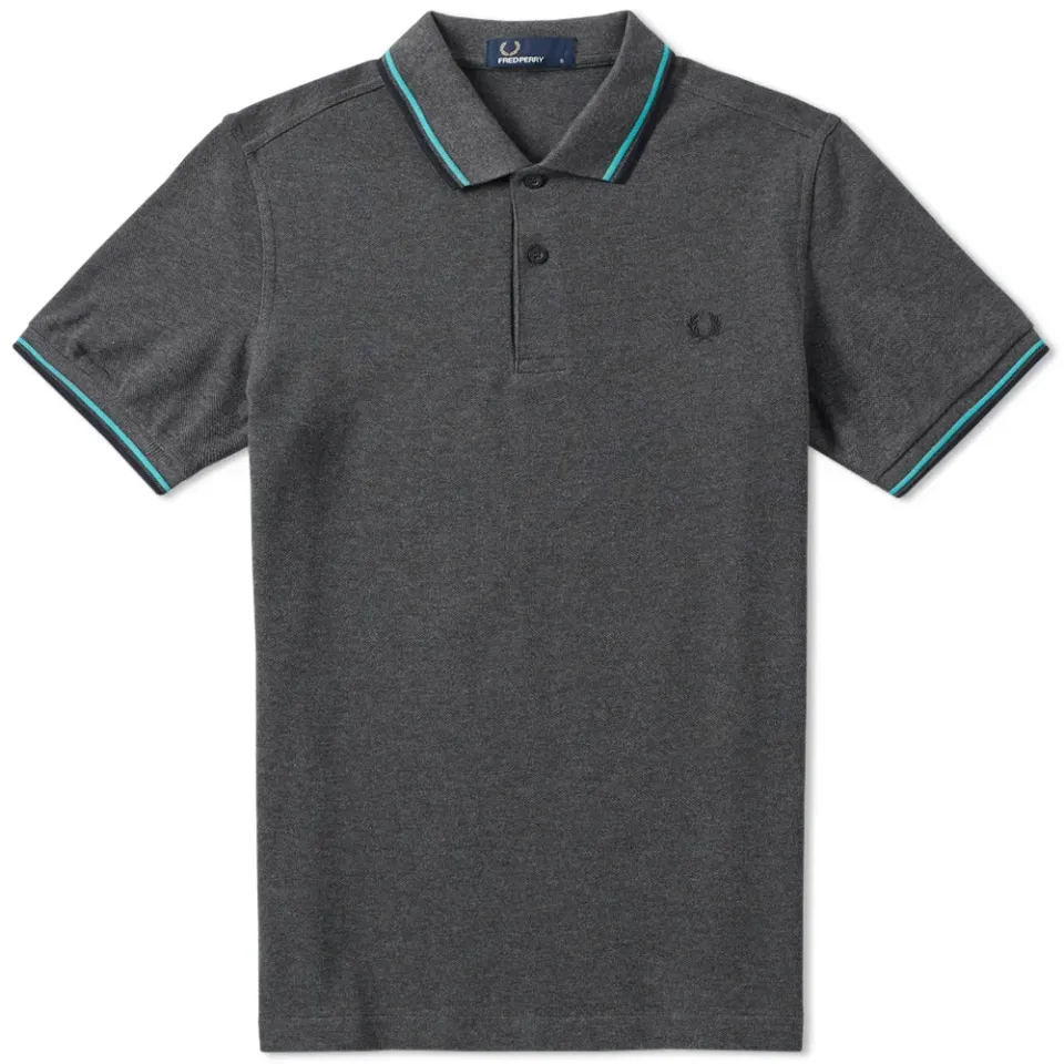 Fred Perry Slim Fit Twin Tipped Polo