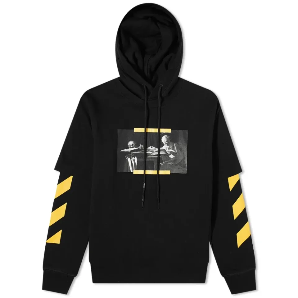 Caravaggio Painting Double Sleeve Hoodie