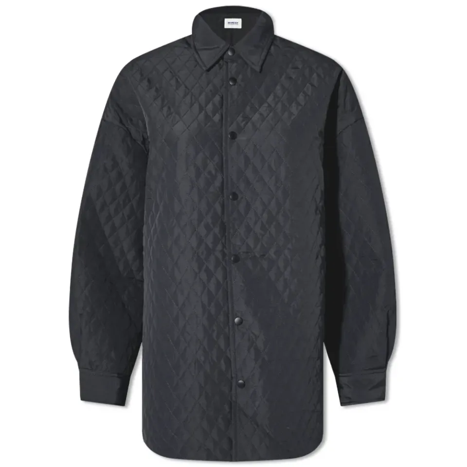 Nylon Quilted Overshirt