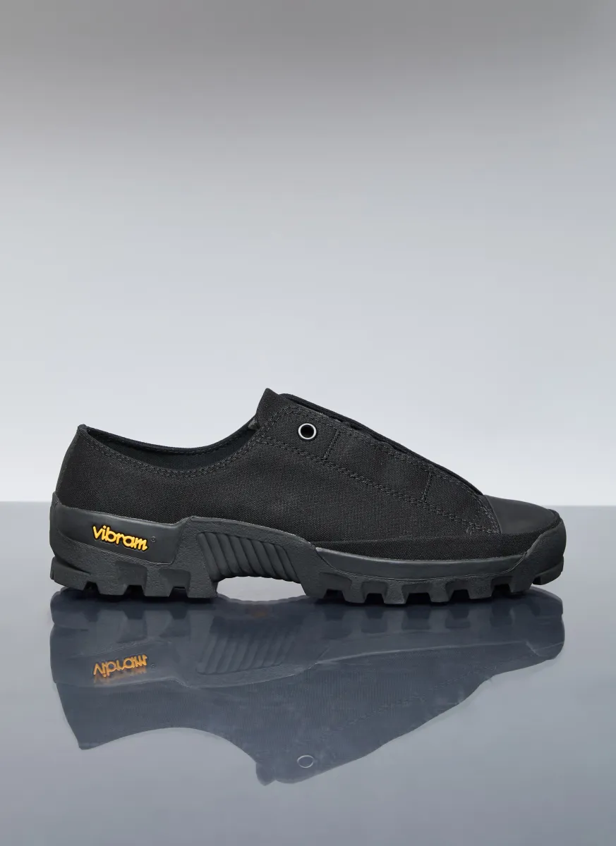 Fly Front Low Top Sneakers