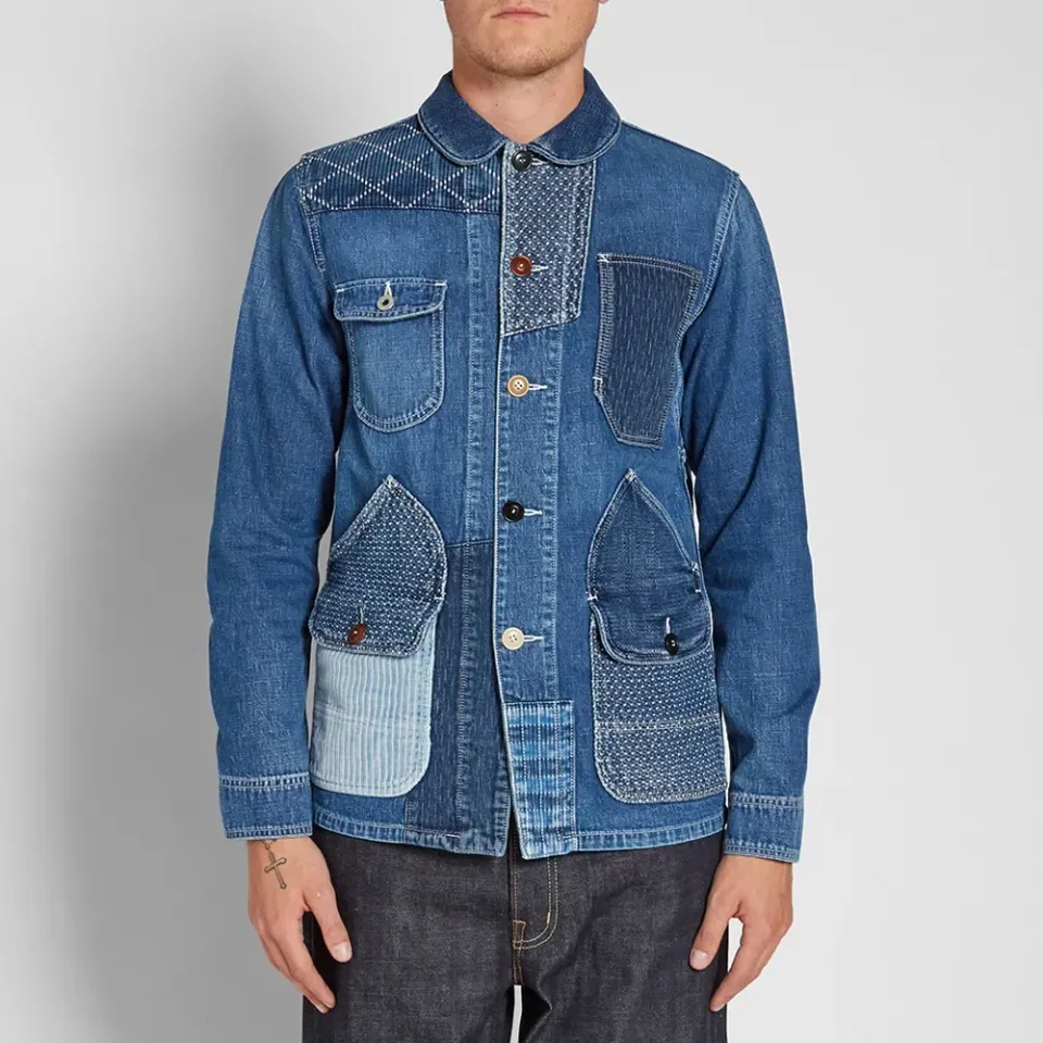 Patchwork Coverall Jacket