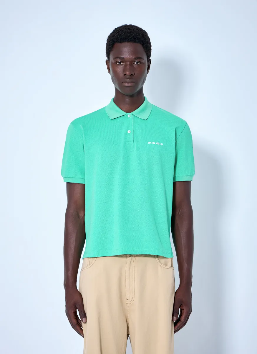 Cotton Piqué Polo Shirt