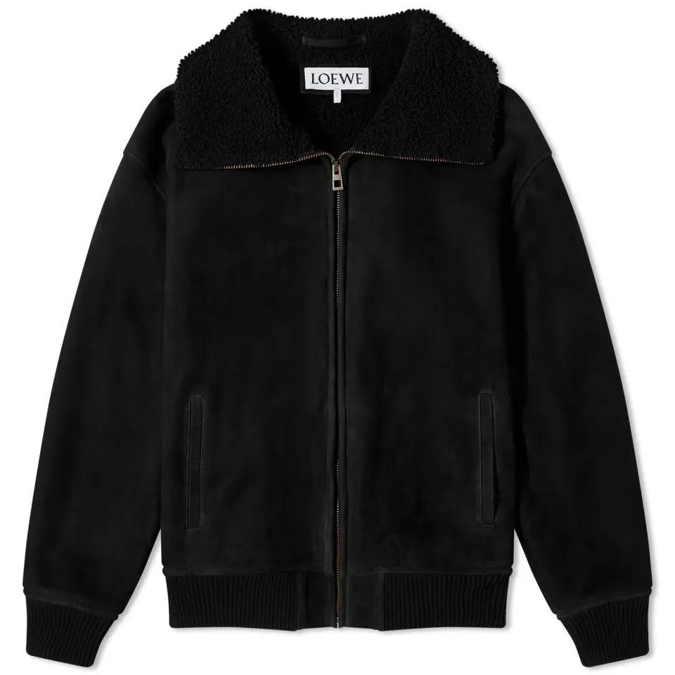 Shearling Bomber Jacket
