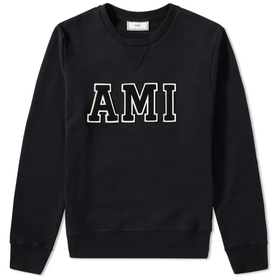 AMI Patch Logo Crew Sweat