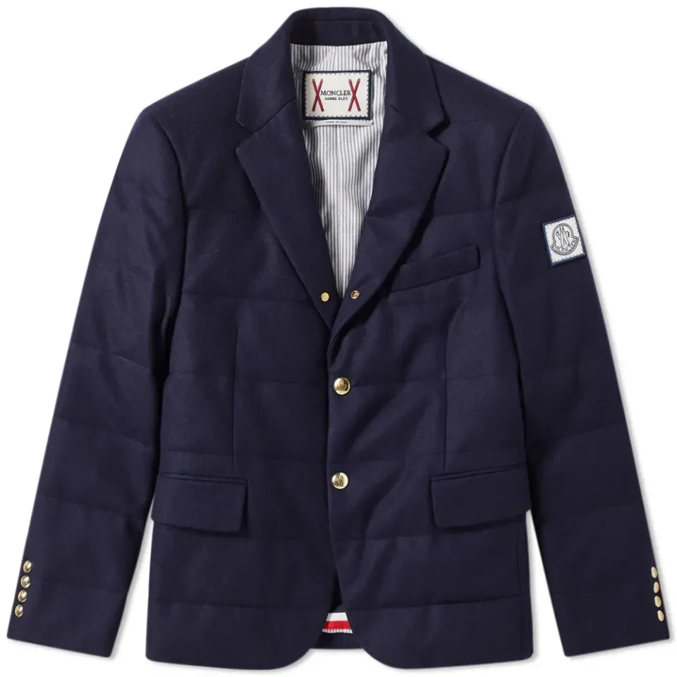 Gamme Bleu Down Flannel Blazer