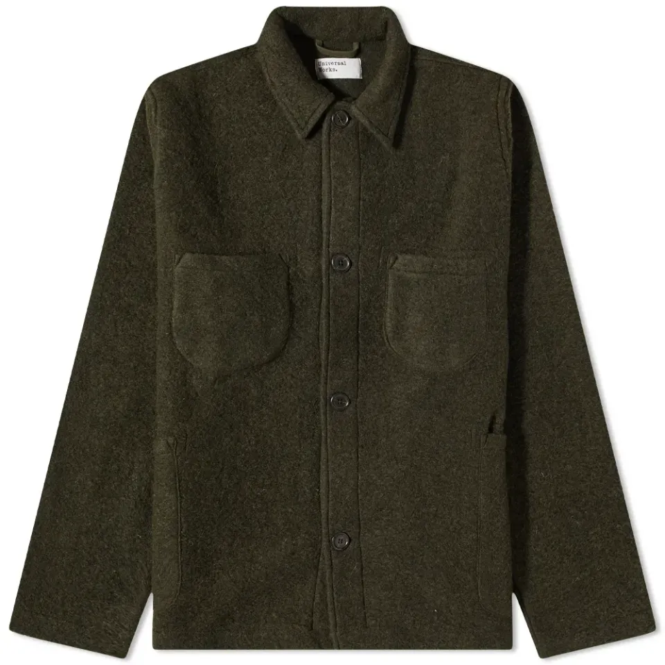 Wool Fleece Lumber Jacket