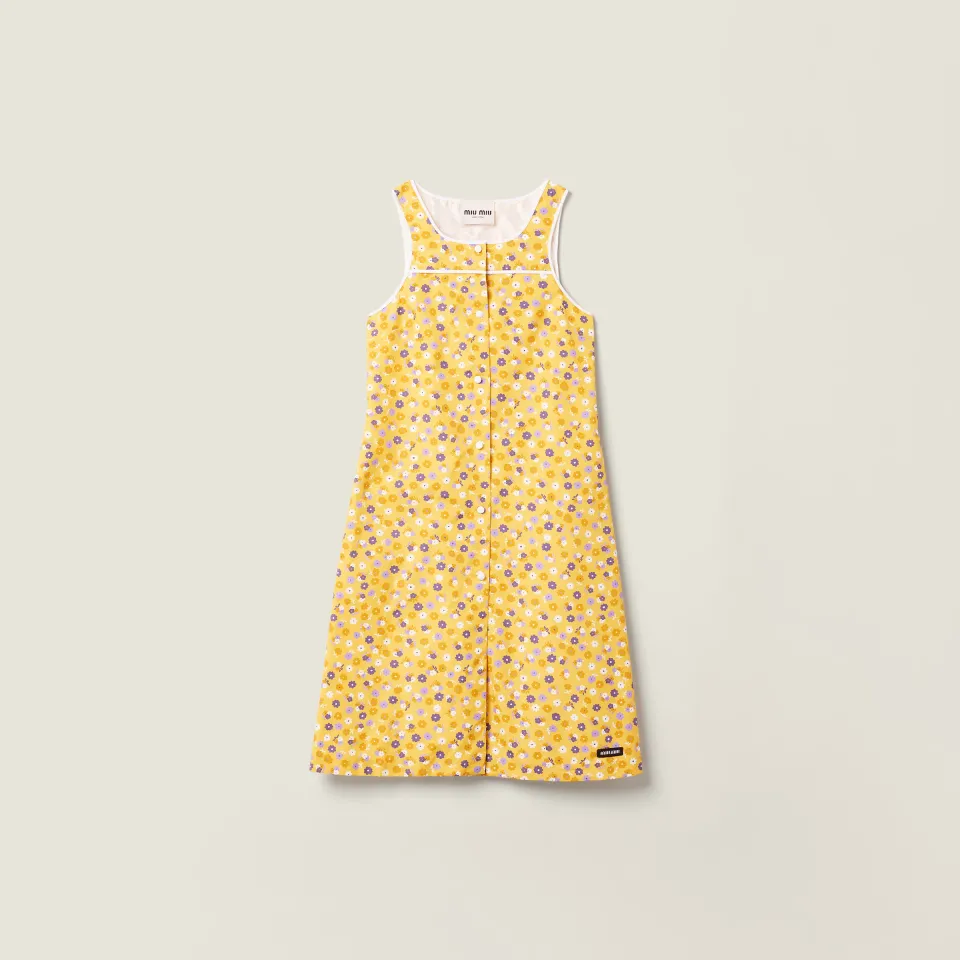 Poplin dress